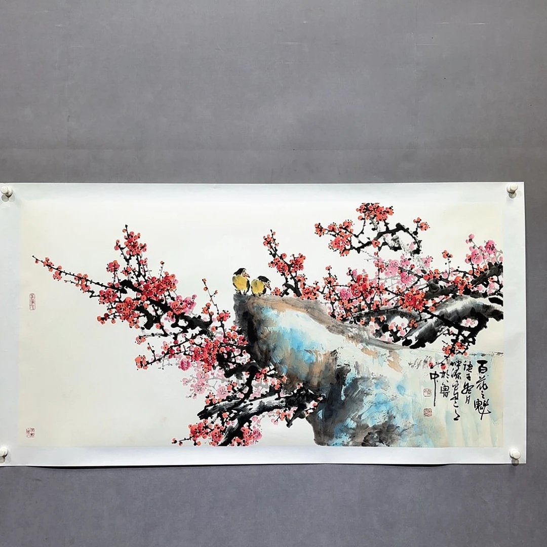 国画国画纯手绘作品请放心去藏