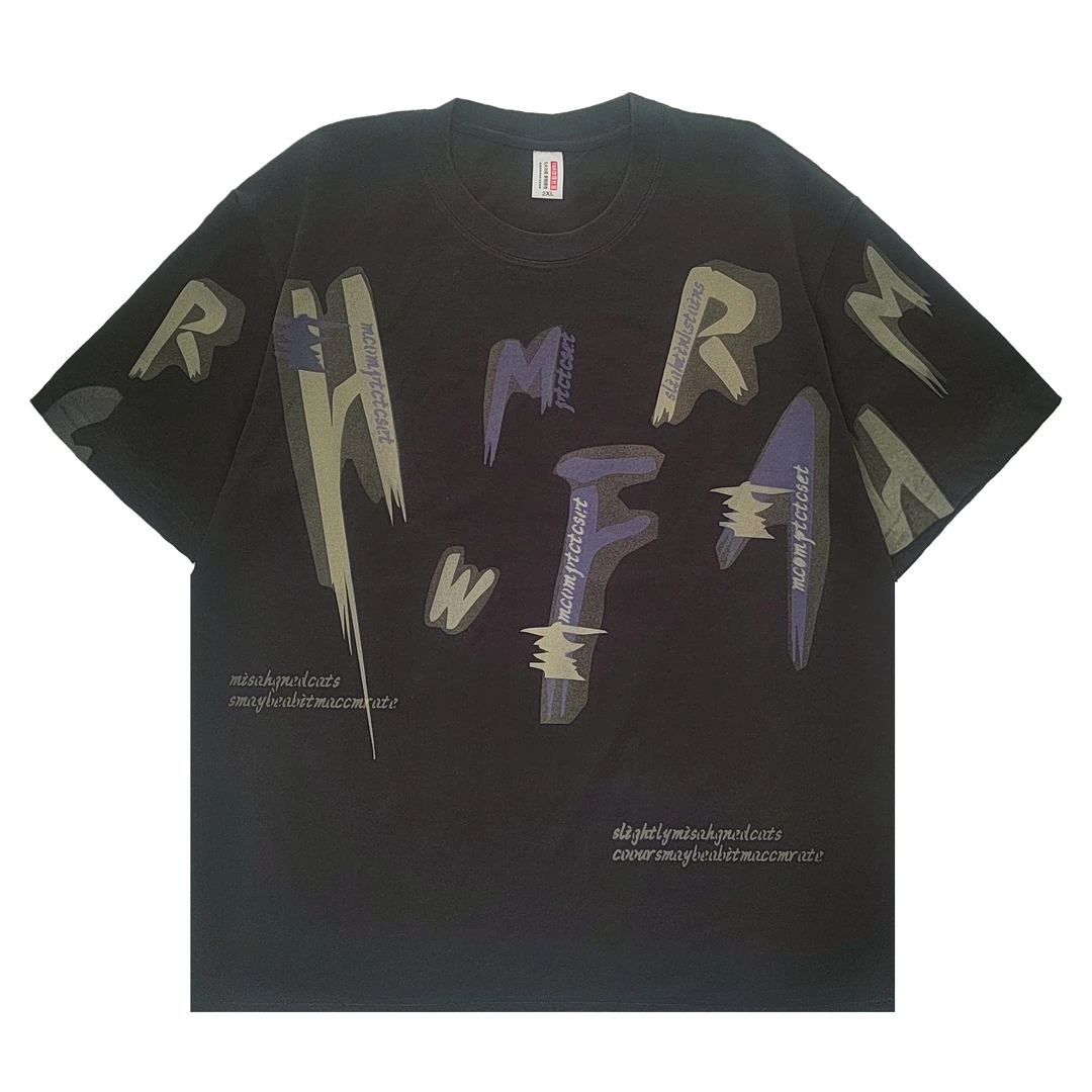 【7A抗菌，】液氨短袖休闲高级轻奢流行白搭男女同款4887