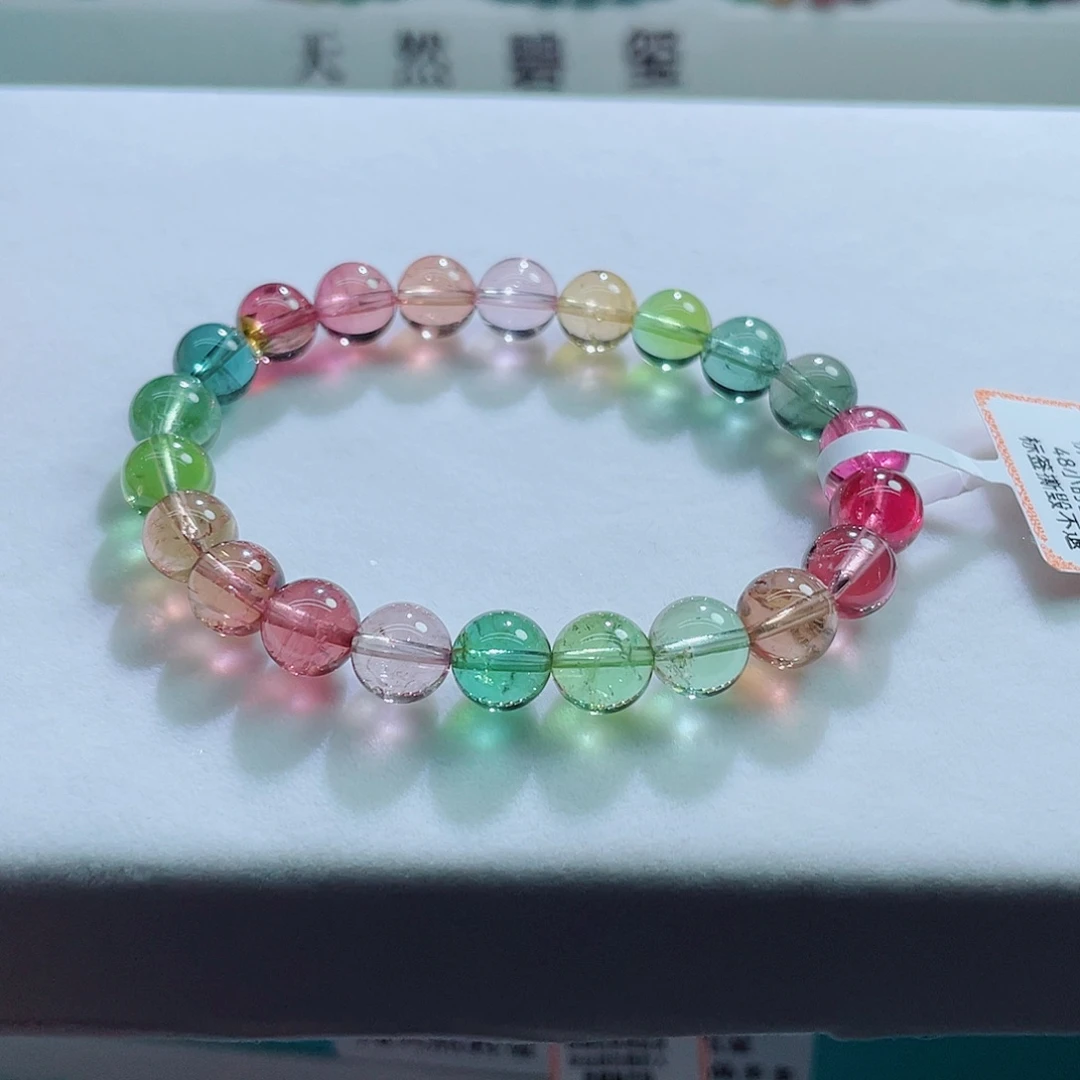 手链未镶嵌碧玺8.8mm左右