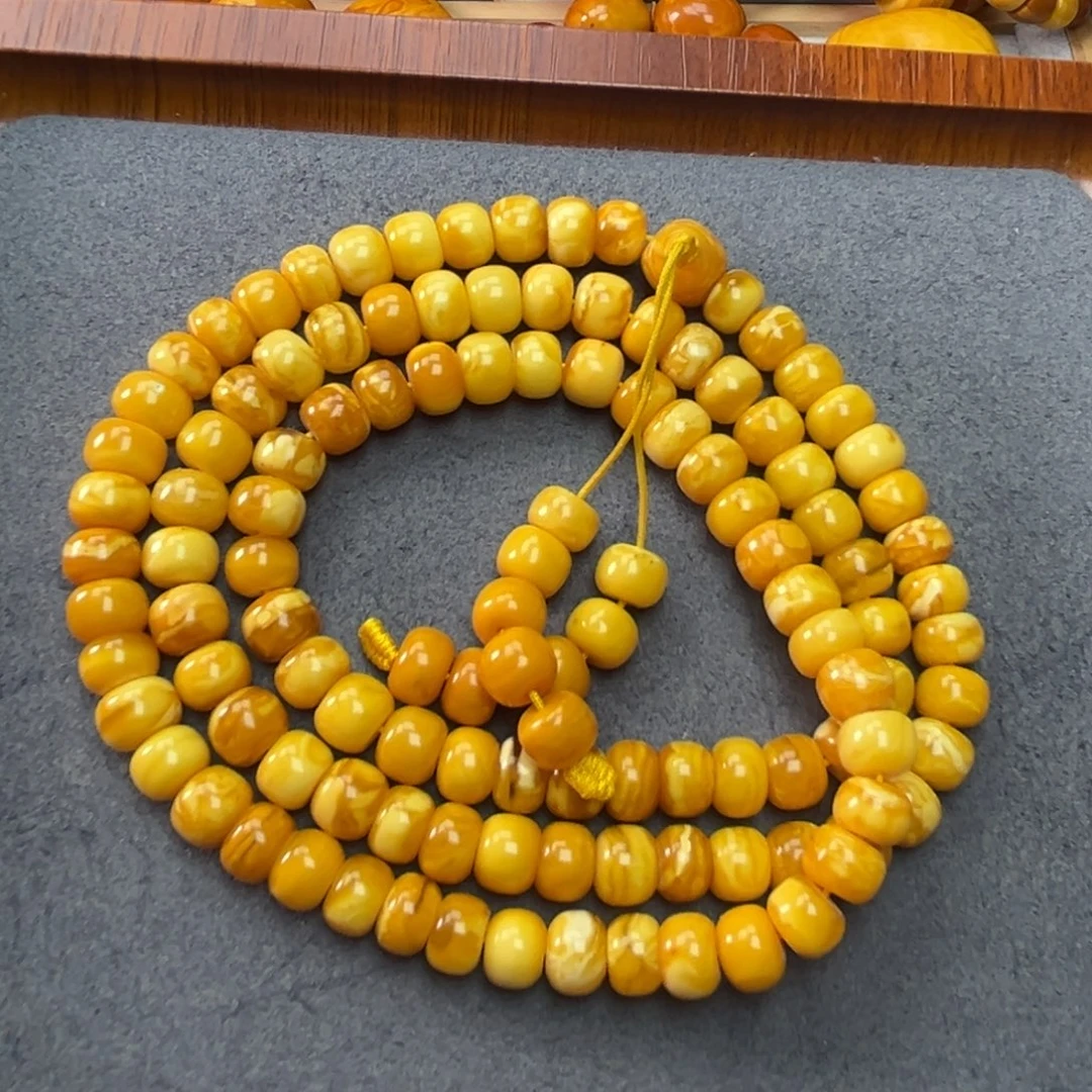 蜜蜡未镶嵌吊坠(不含链)