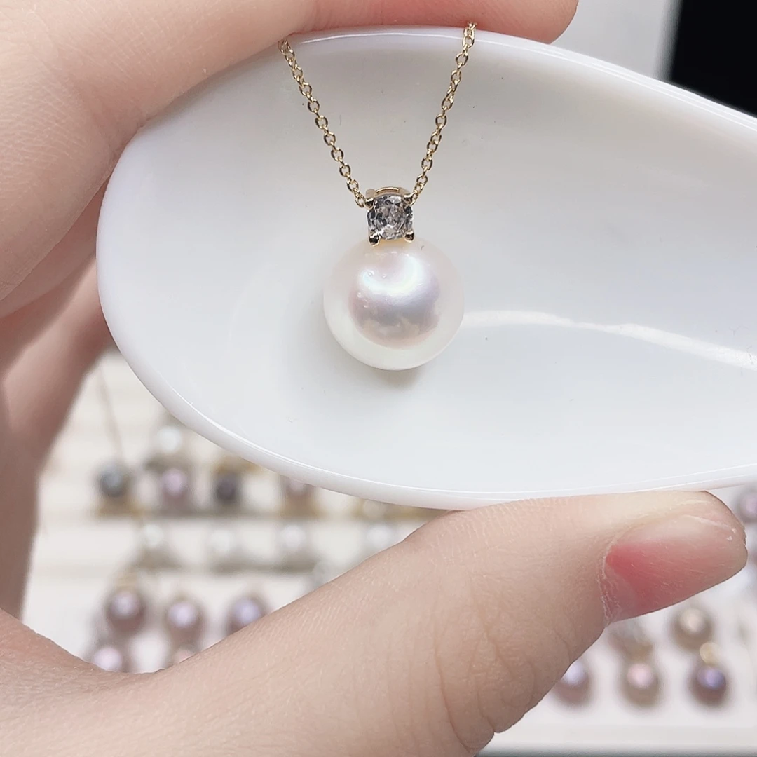 淡水珍珠合金吊坠(赠链)
