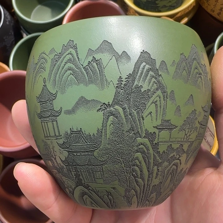 茶杯紫砂全手工制作工艺