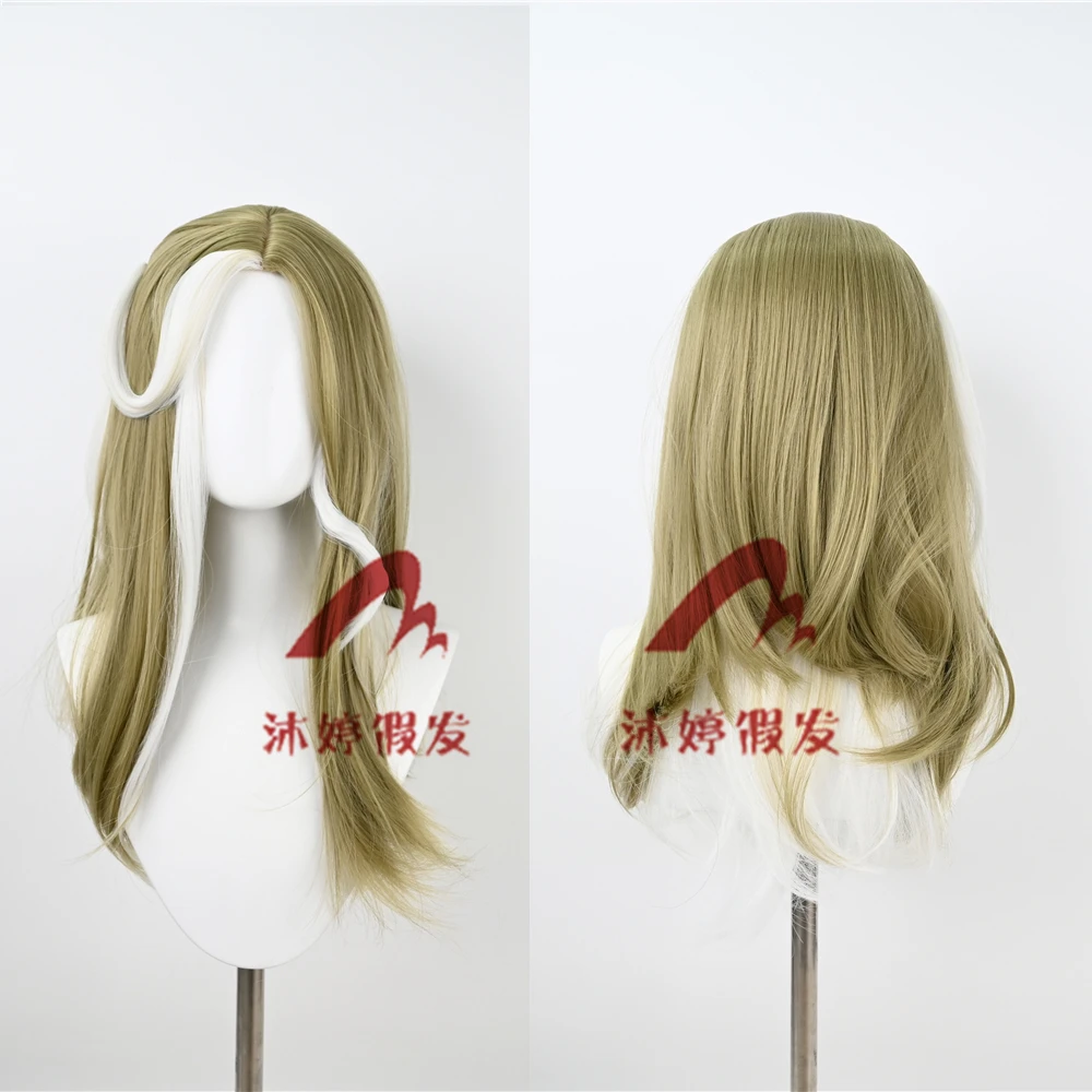 沐婷 第五人格 调酒师黑玫瑰cosplay假发 玫瑰网仿真头皮
