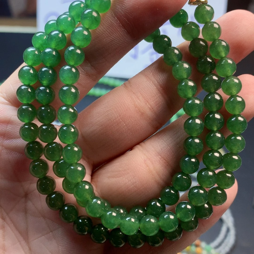 定制翡翠未镶嵌纯天然缅甸翡翠A货卡6