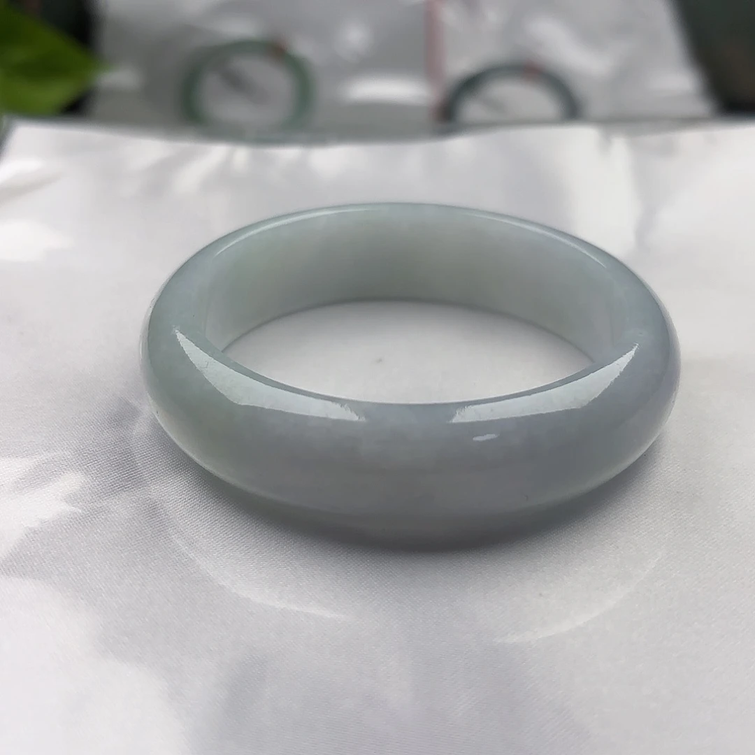翡翠未镶嵌手镯5758 78