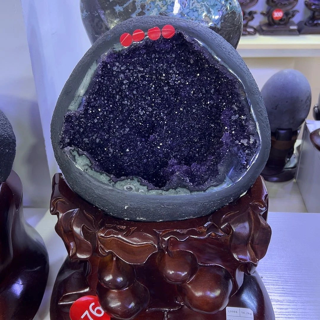 未镶嵌大型摆件（非配饰）紫晶