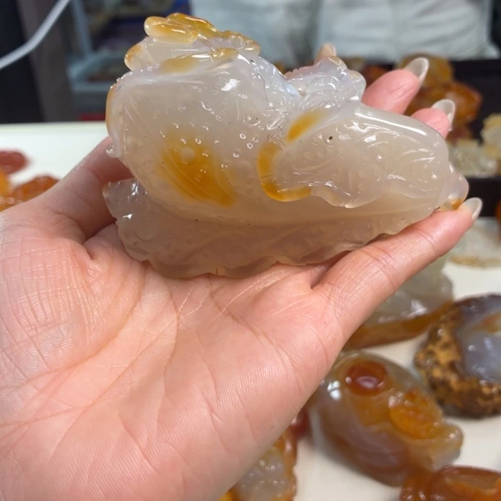 玛瑙/玉髓吊坠(不含链)未镶嵌