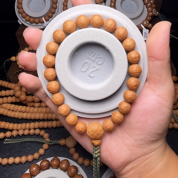 凤眼菩提手串11.5mm铁籽红油皮