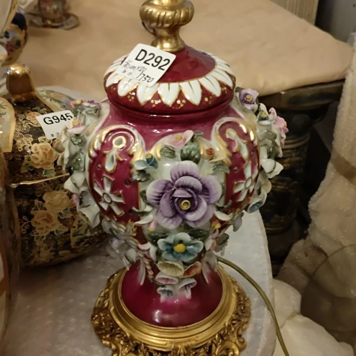 陶瓷老货库存纯手工台灯