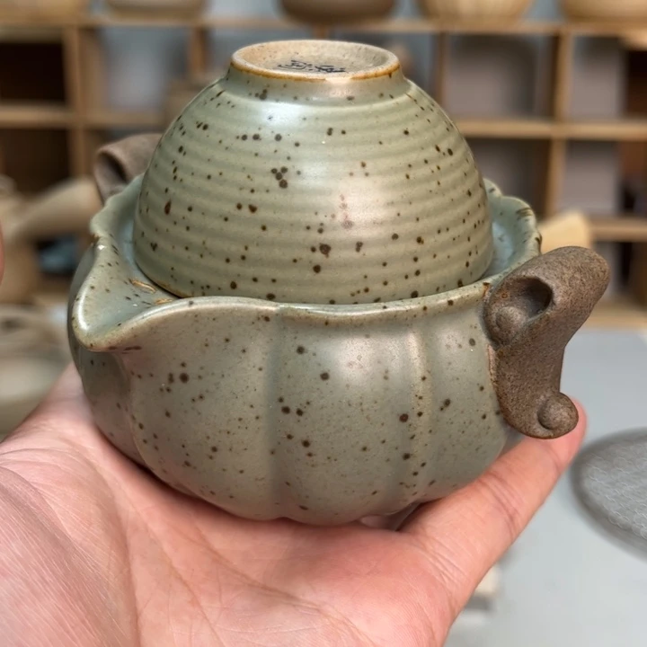 壶老段烧陶瓷茶器