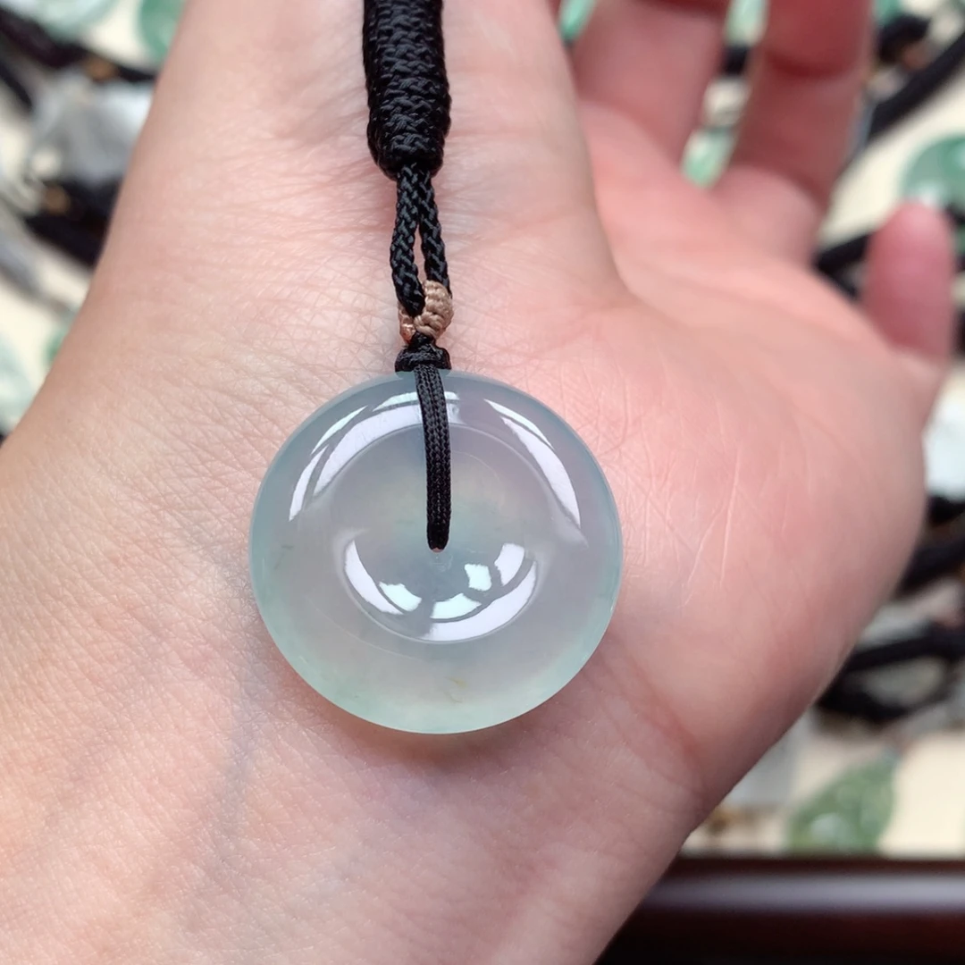 翡翠未镶嵌颈饰扣子