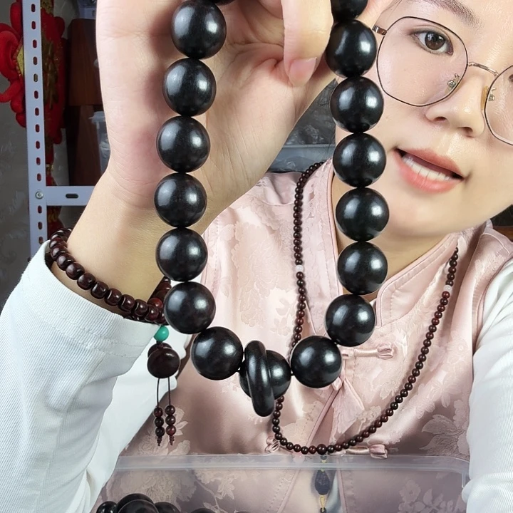 二***设东非黑黄檀（紫光檀）紫光檀2.0（24颗）