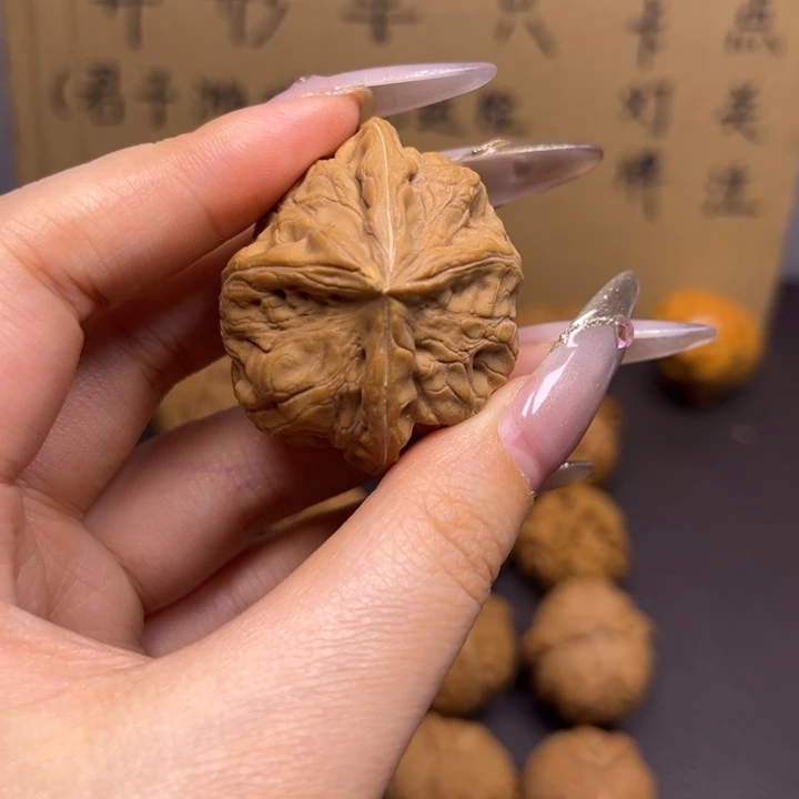 齐***齐菩提籽类四棱单只异型有瑕