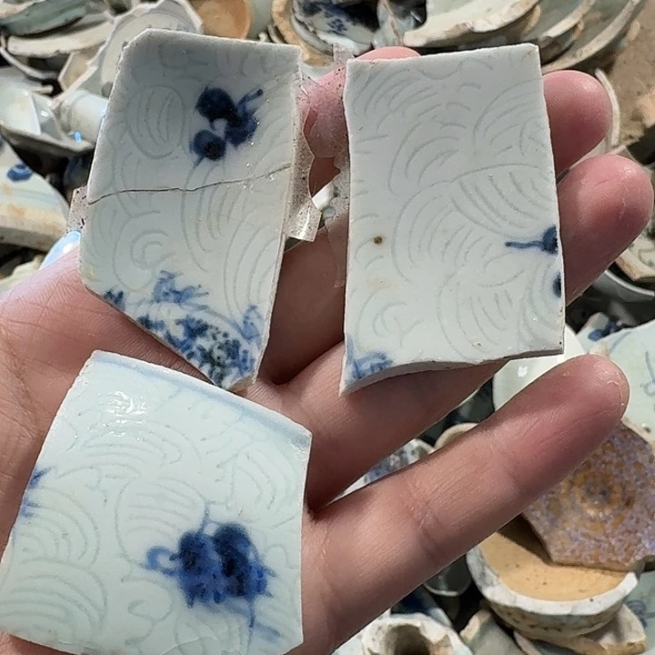 瓷片瓷片标本，顺丰包邮