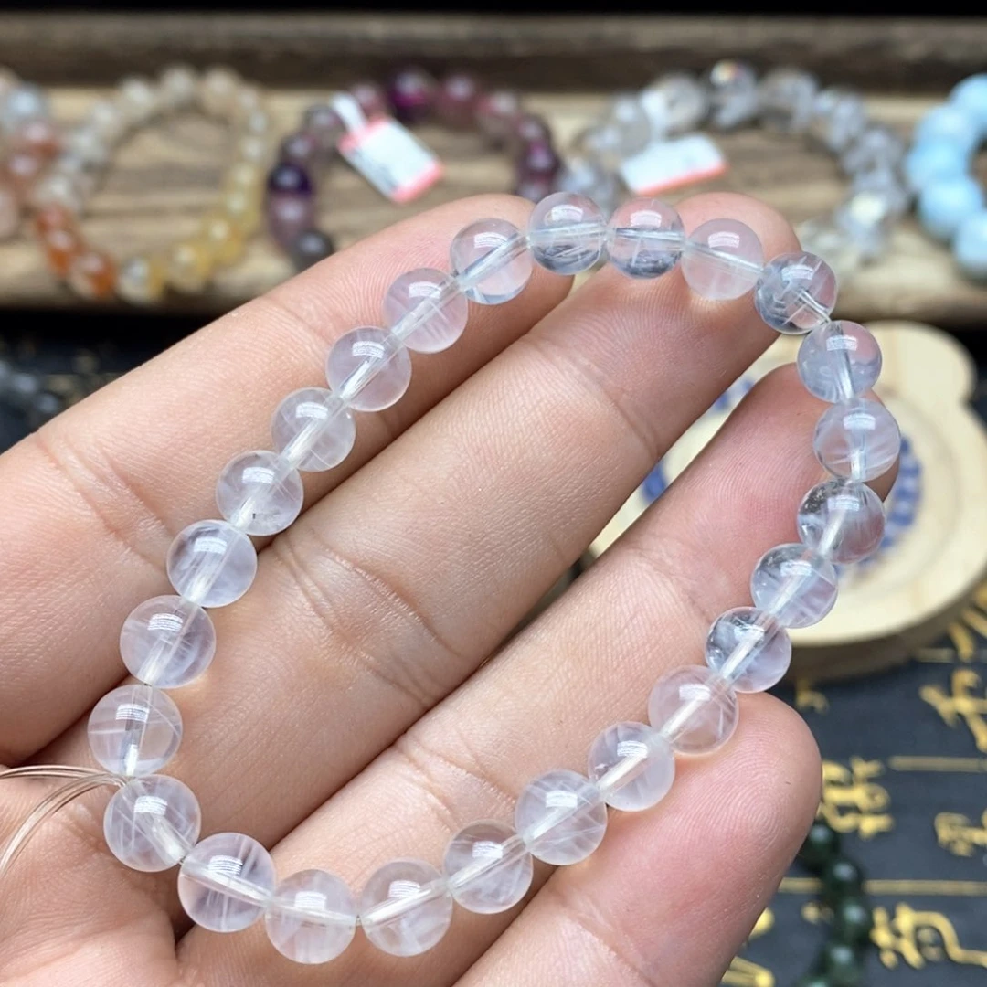 水晶手链未镶嵌7.5毫米