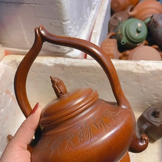 全手工制作宜兴紫砂壶