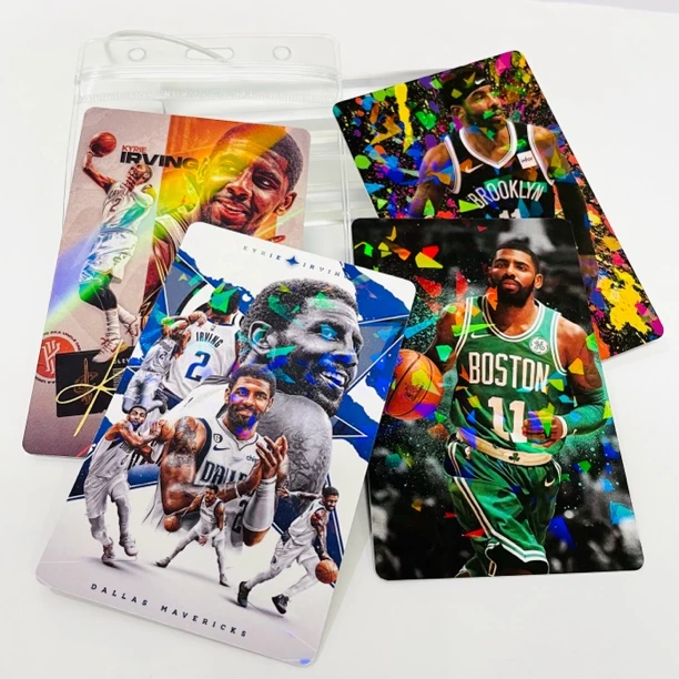 欧文签名镭射卡炫彩NBA球星卡挂件多明星可选挂饰户外亚历山大