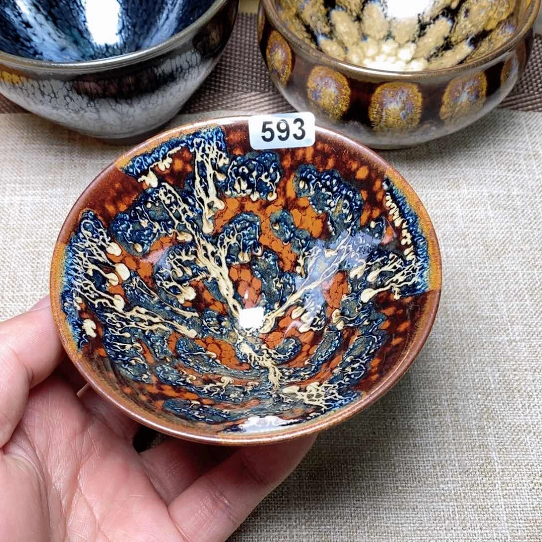 @***空建窑建盏主人茶盏593