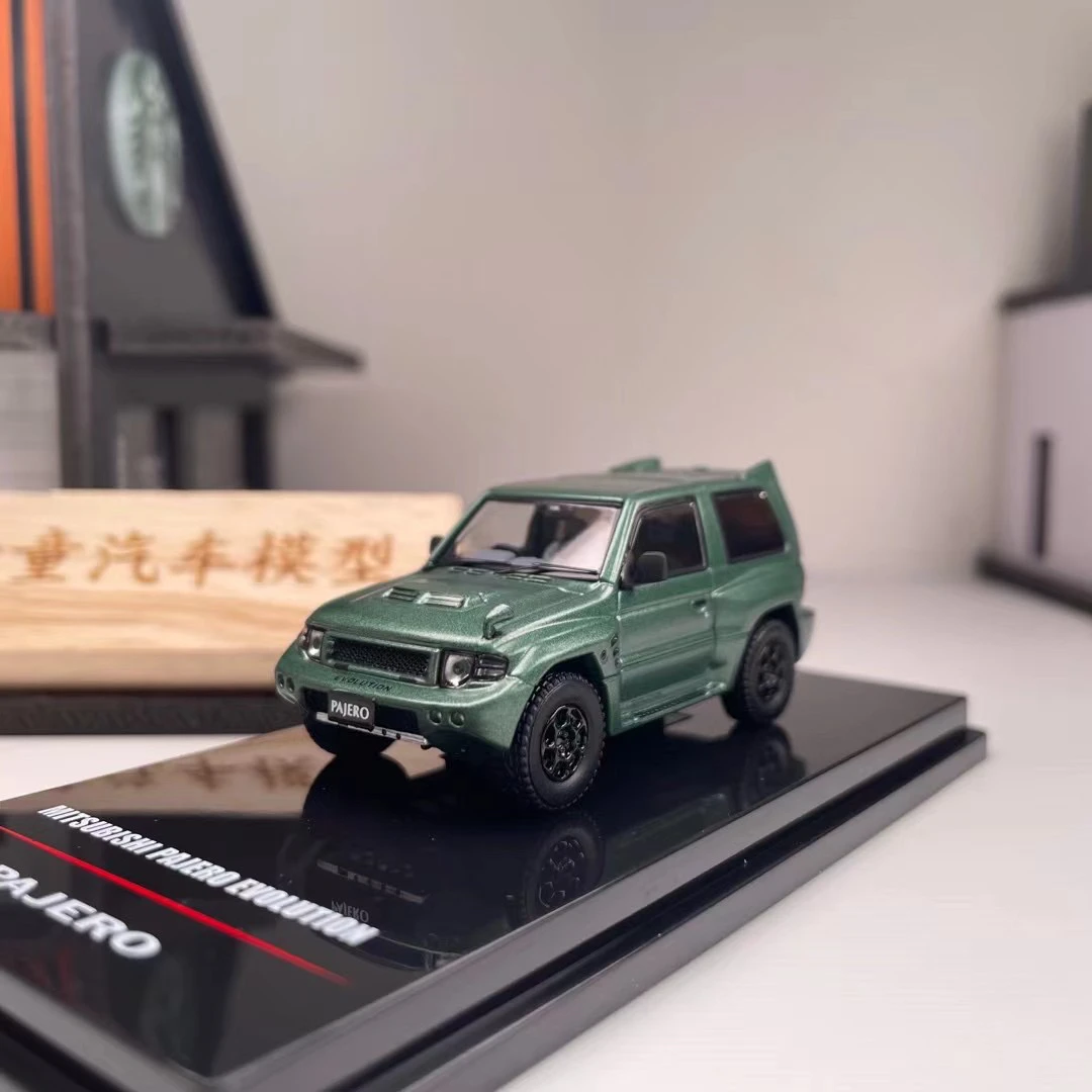 【壹童现货】INNO 1:64 三菱帕杰罗 绿色 合金汽车模型