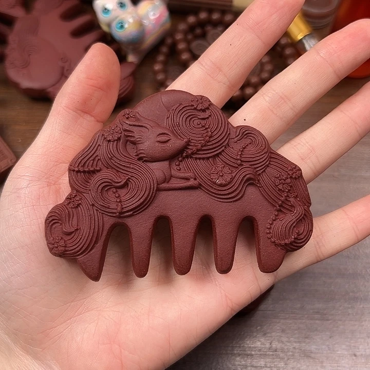 珠串花蕊夫人凤九大梳