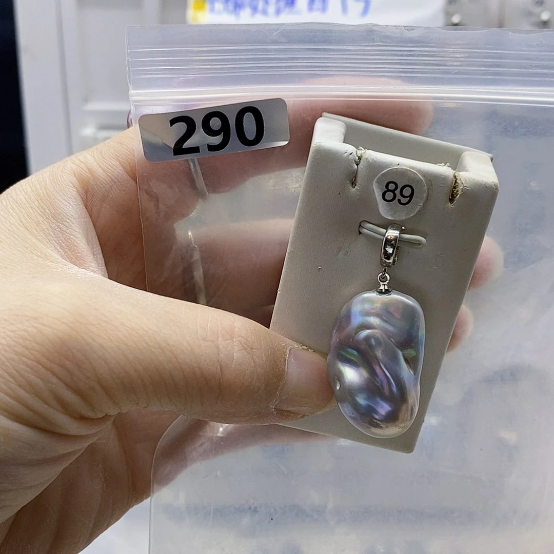 颈饰合金淡水珍珠