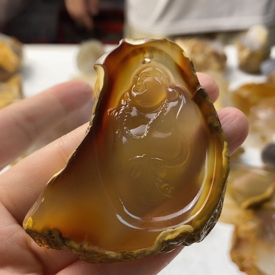 玛瑙/玉髓未镶嵌颈饰
