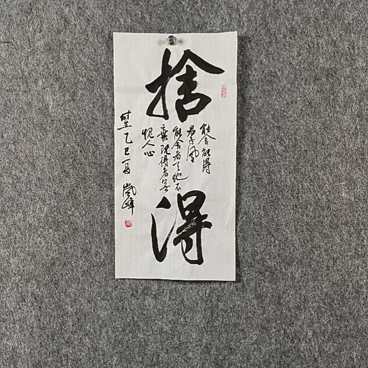 书法高老师二平舍得