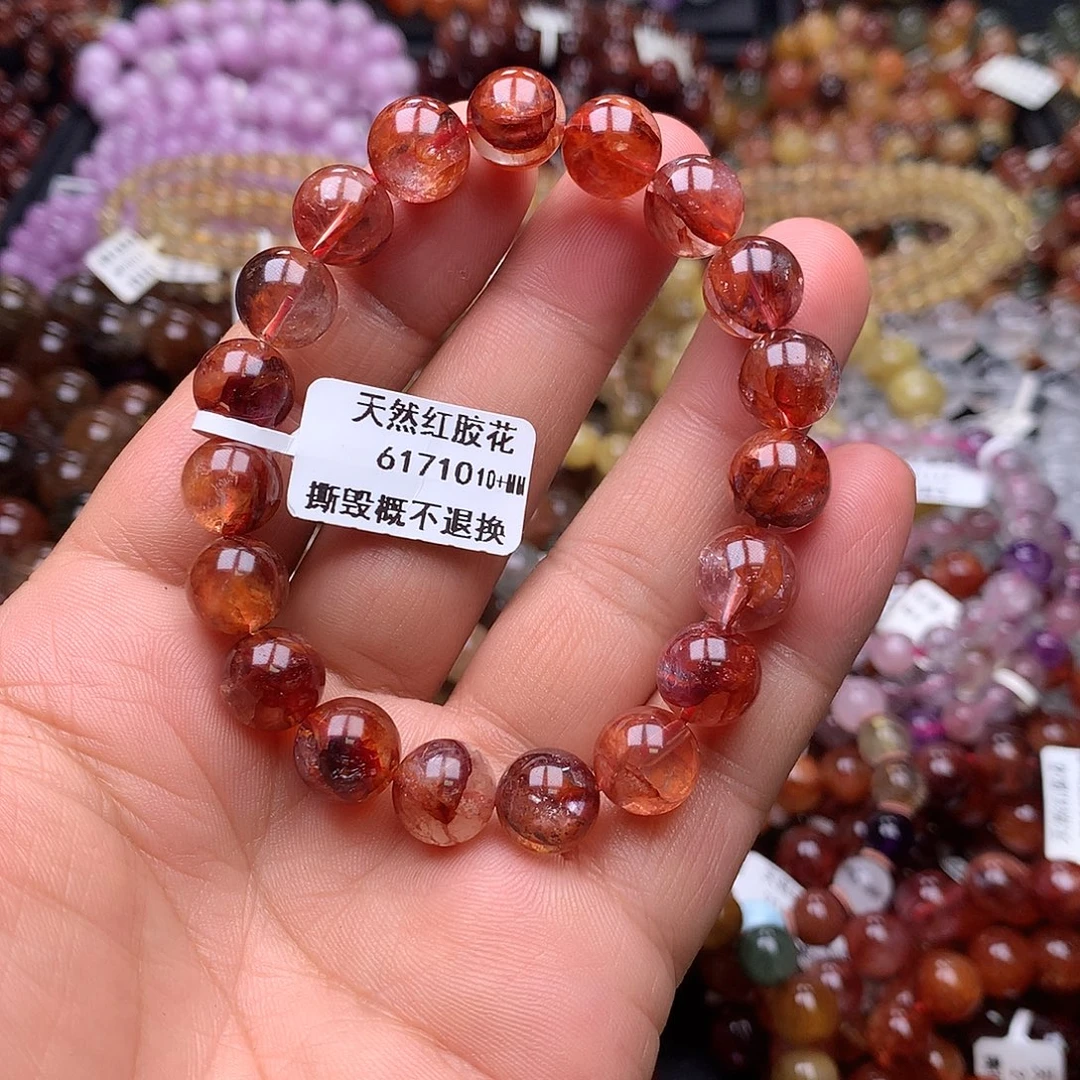 未镶嵌水晶手链，，