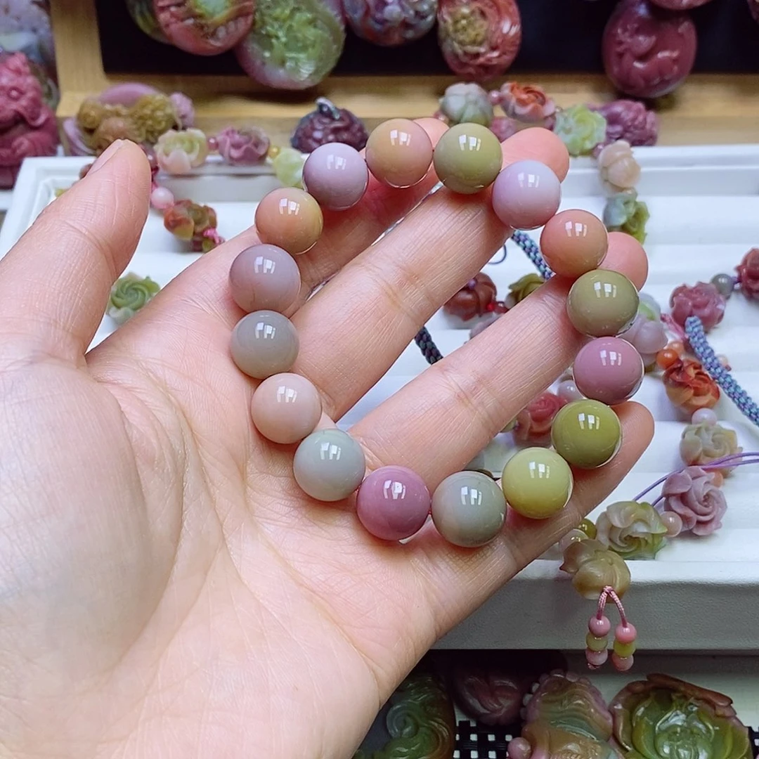 玛瑙/玉髓盐源玛瑙手链未镶嵌