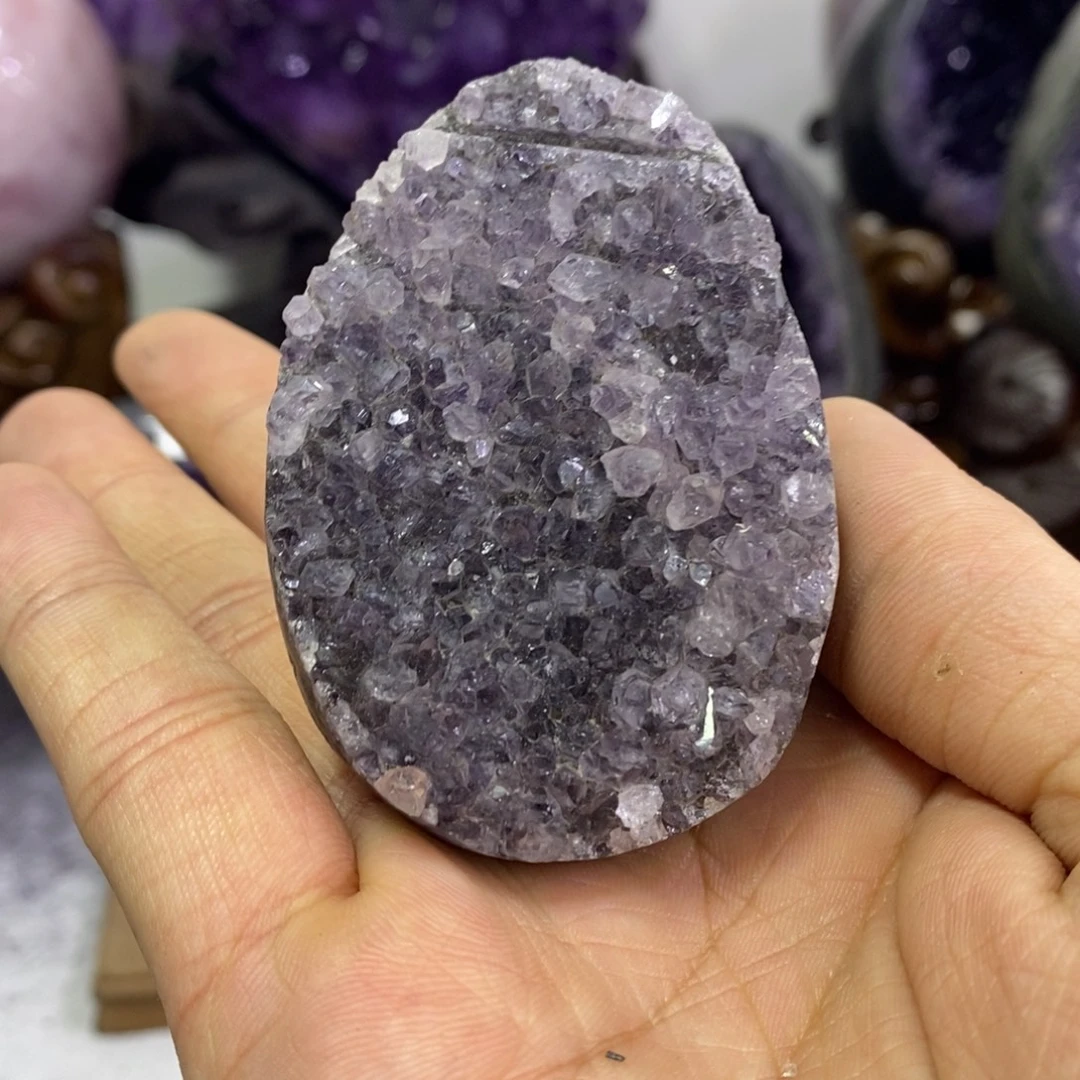 未镶嵌珠宝半成品紫晶397