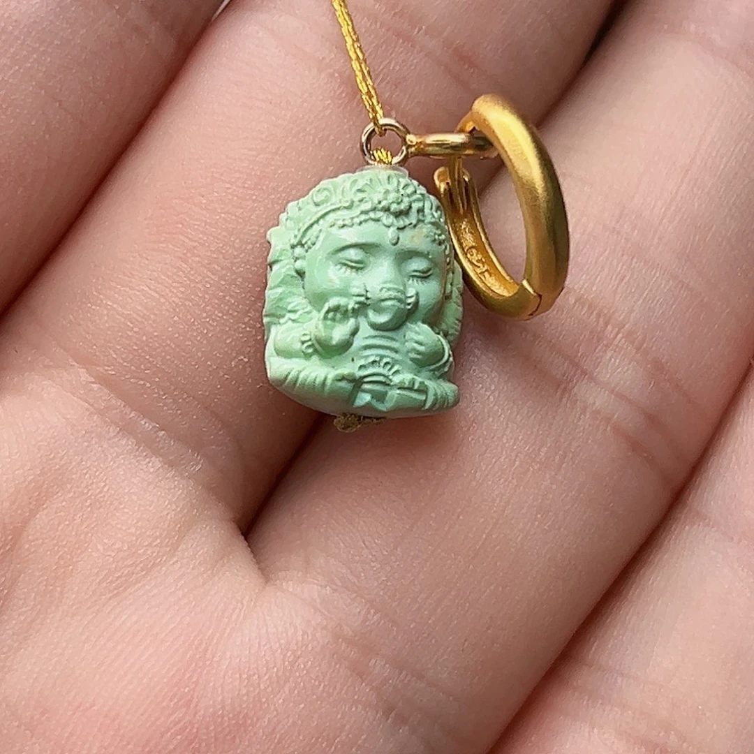 未镶嵌绿松石珠宝奇石