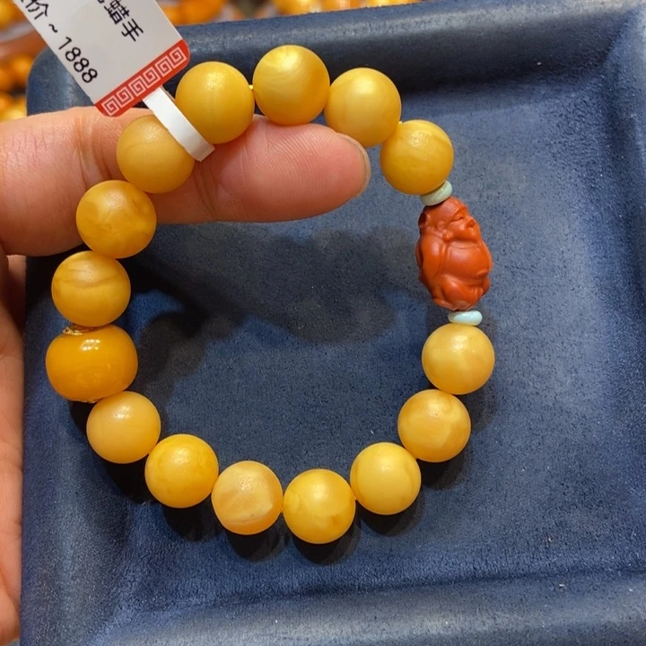 蜜蜡手链未镶嵌蜜蜡