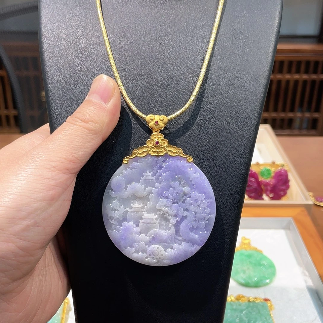 锦纶非金属吊坠项链