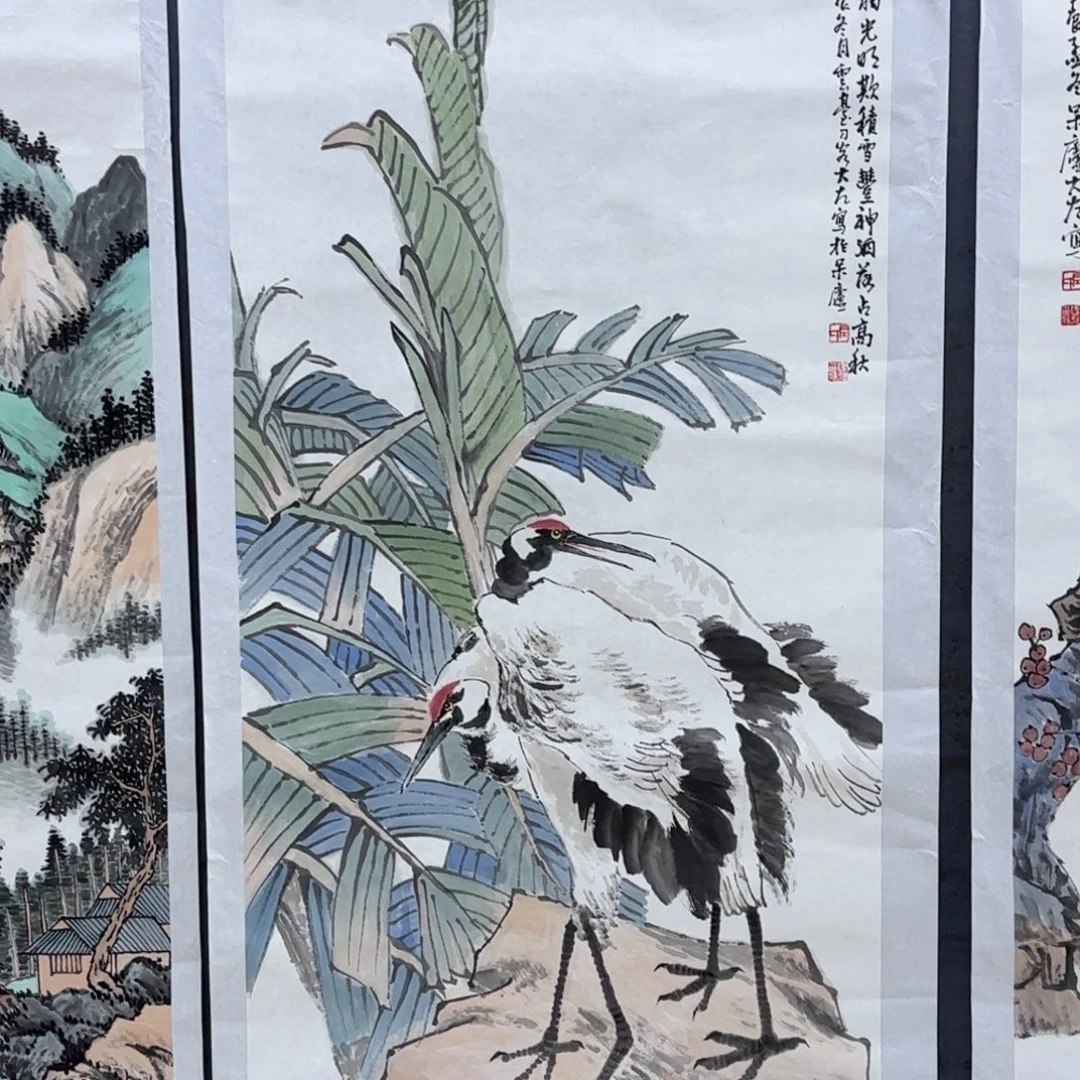 马***义国画大左老师作品刘
