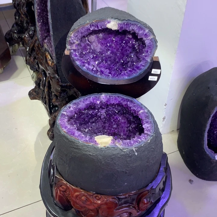 紫晶大型摆件（非配饰）未镶嵌