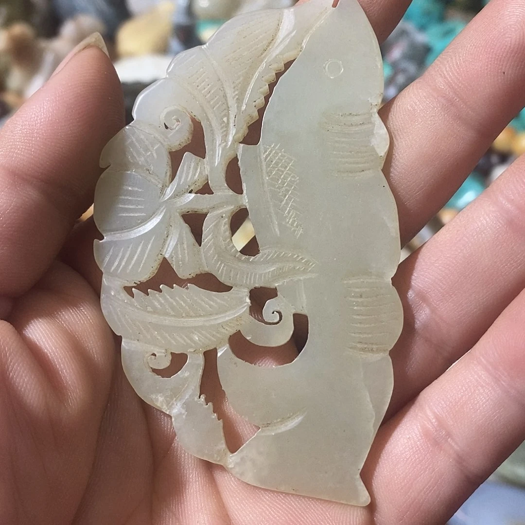和田玉（糖玉）未镶嵌挂件