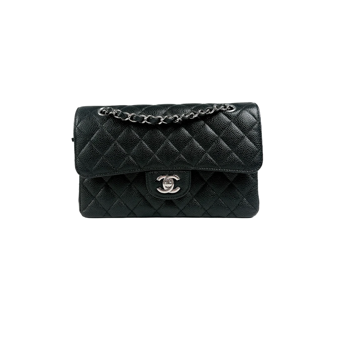 95新 香奈儿 安洁利严选CF 经典口盖包/BK0162809 单肩包