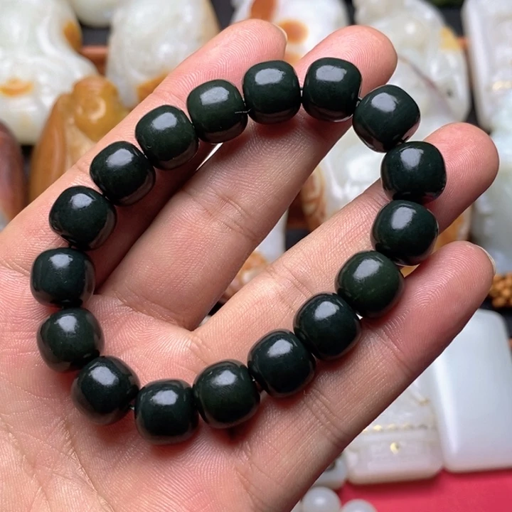 和田玉（糖玉）未镶嵌手链