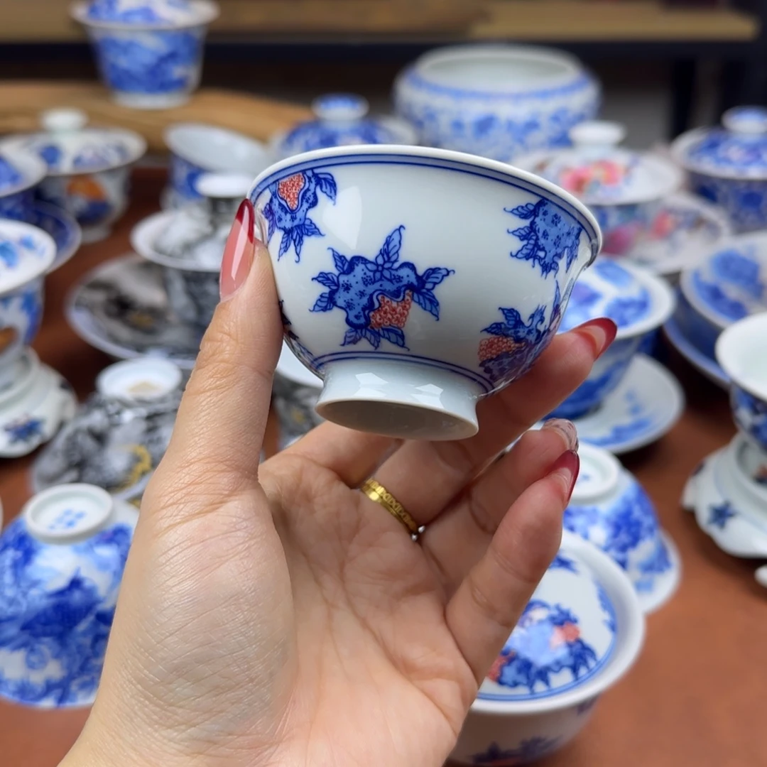 陶景德镇陶瓷手绘杯子