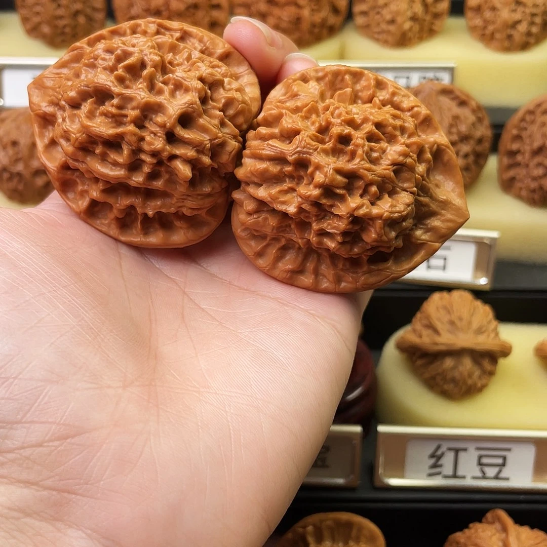 文玩核桃吊坠官帽50尺981