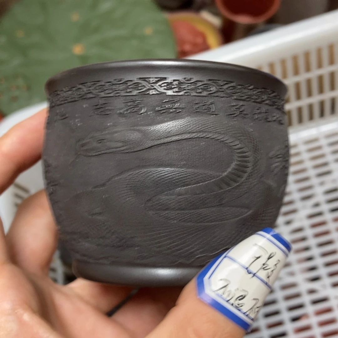 茶杯紫砂瑕疵不退不换