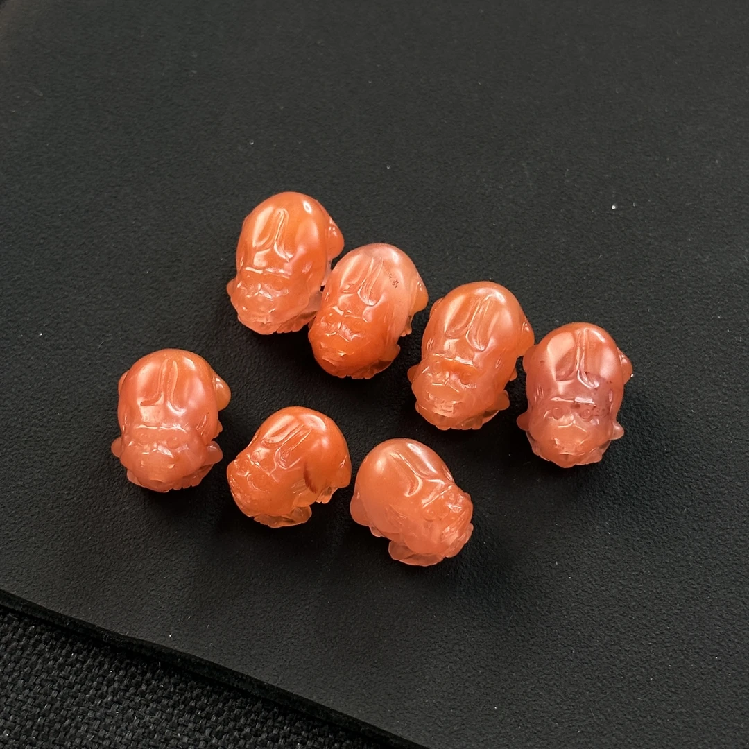 【真石·日进斗金】天然南红冰红级貔貅 多样性发一件ZSA039ADE029