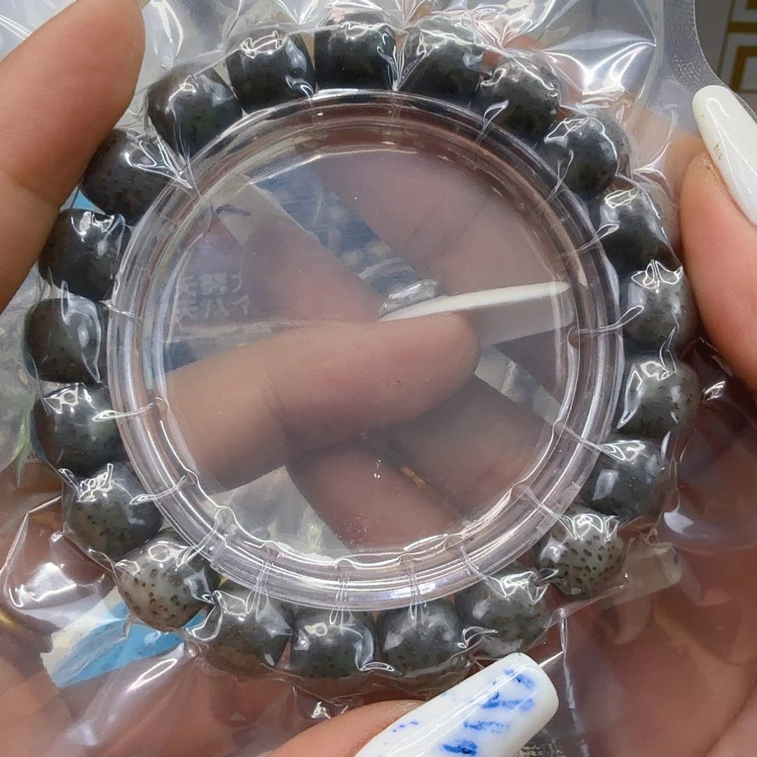 星月菩提手串60尽头绿冰星月菩提单圈11