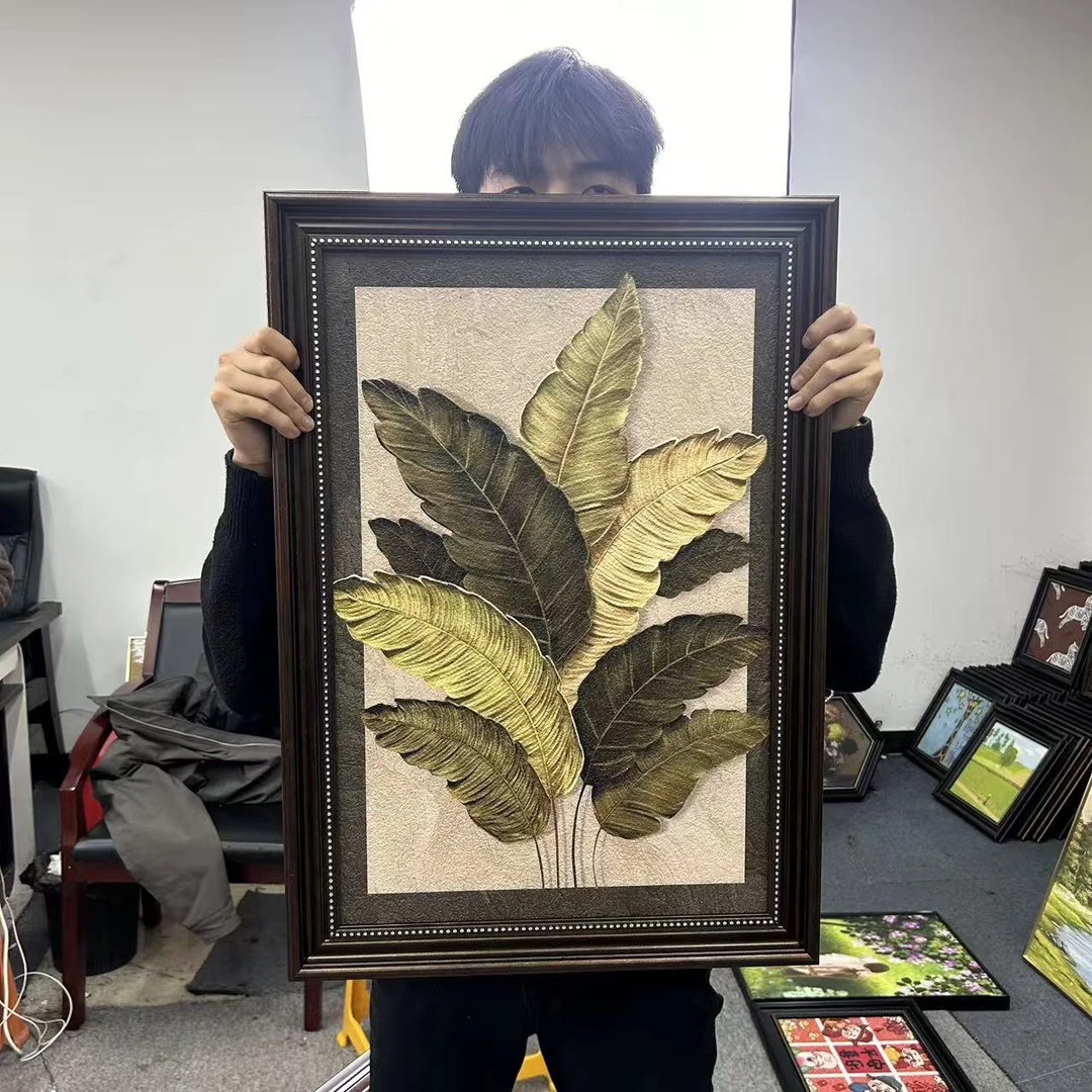中古风家大业大挂画法式复古花卉斗柜壁画小众艺术客厅装饰画5070