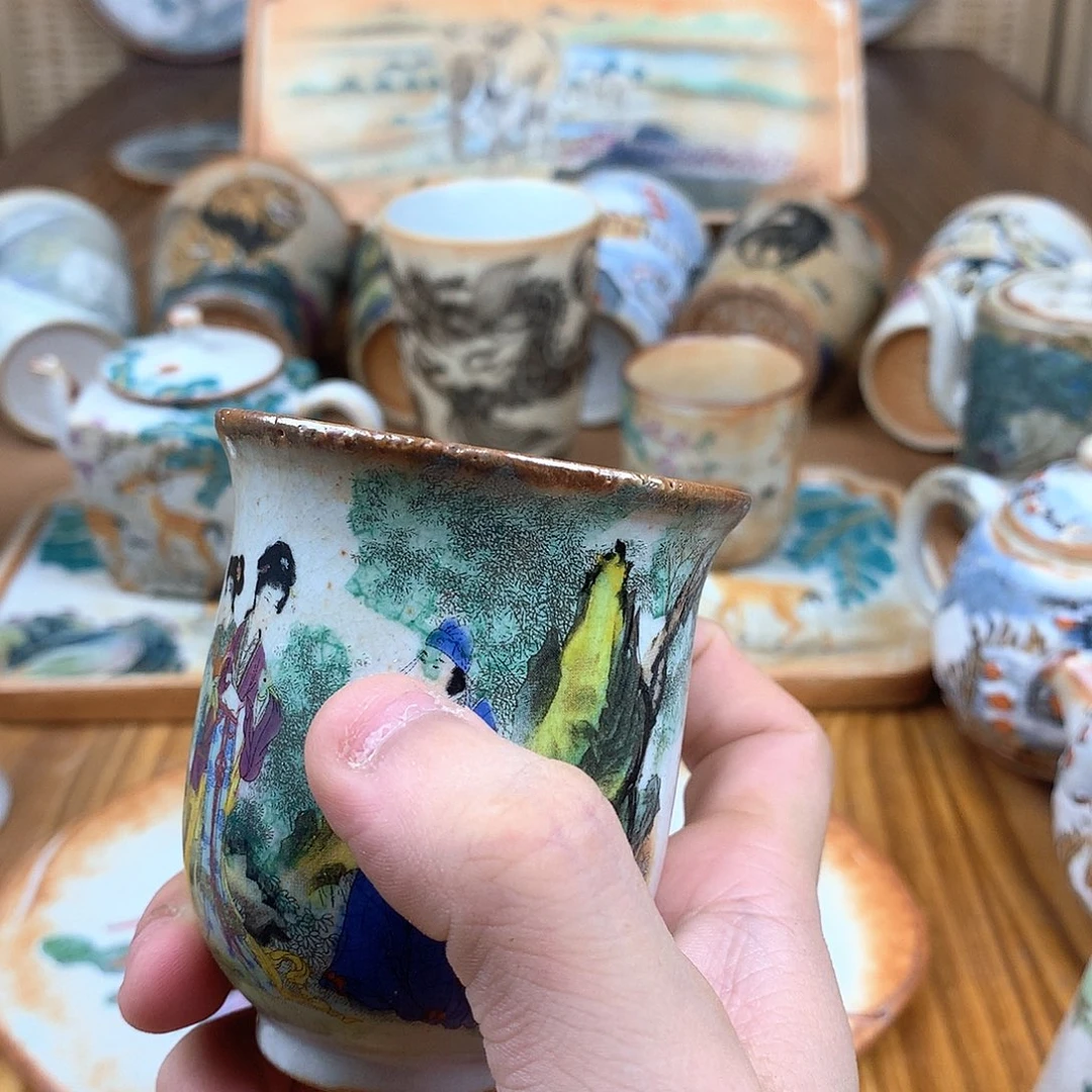 用***7杯景德镇陶瓷手作