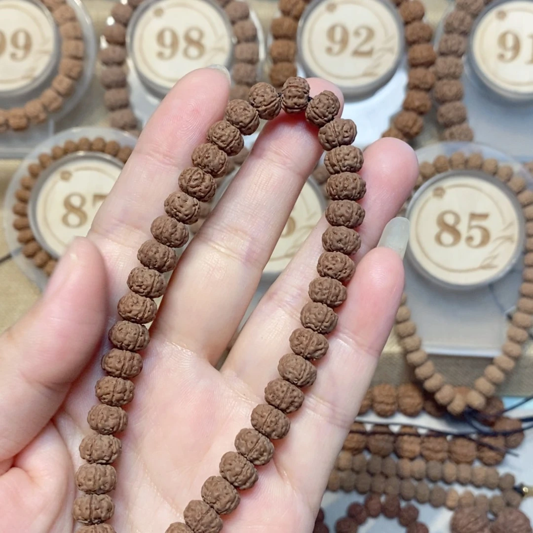 金刚菩提手串_9老树王小金刚手持