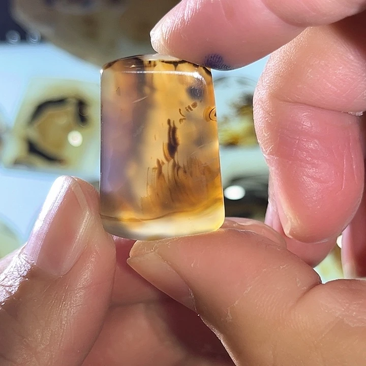 玛瑙/玉髓未镶嵌吊坠(不含链)