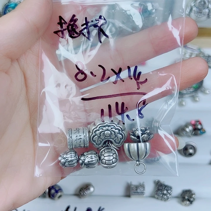 珐琅足银足银配件