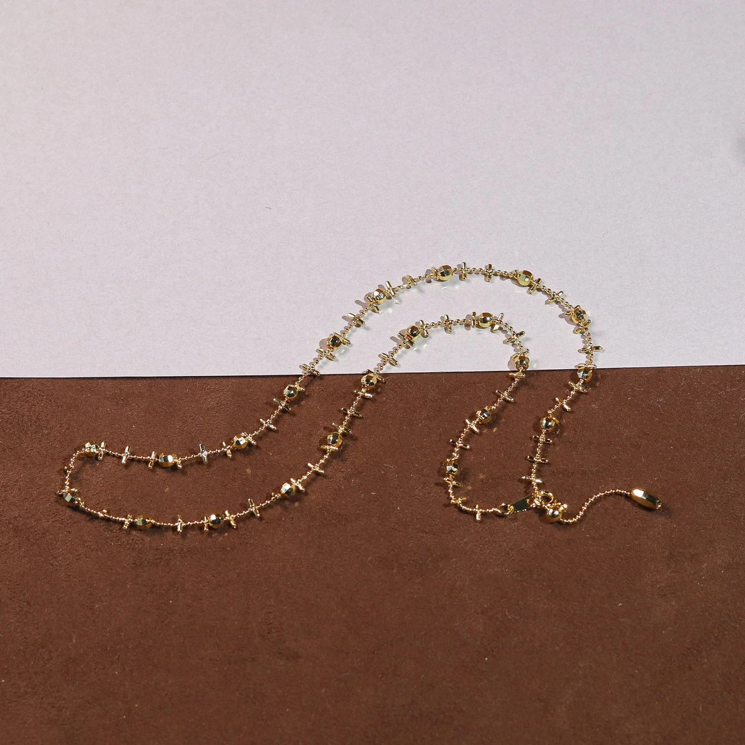 合金项链 合金可调节仙女链项链 X-SJ49 多样性发一 颜色微差