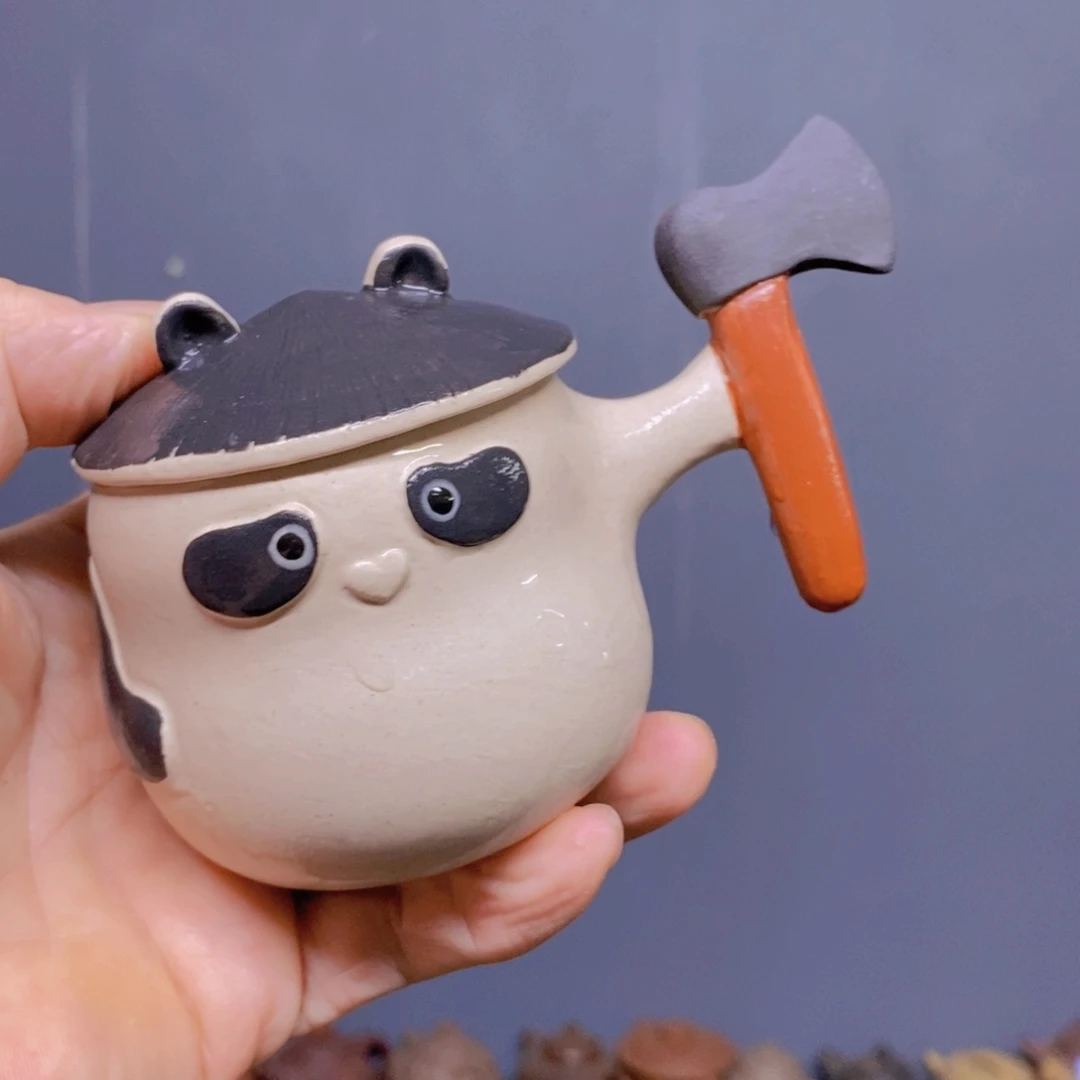 茶杯绿泥紫砂紫砂